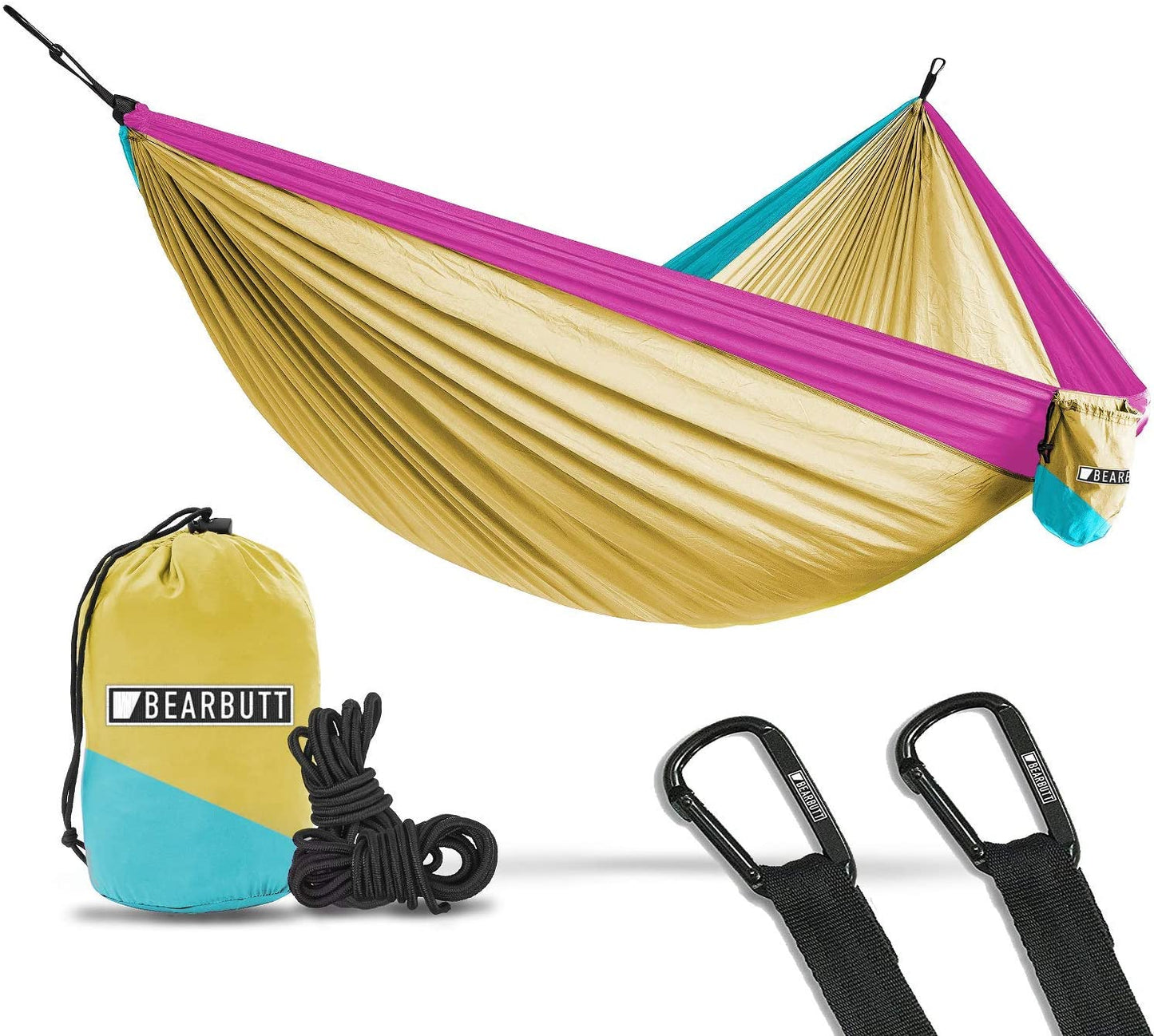 Camping Hammock - Hammock - Camping Gear - 2 Person Hammock - Backpacking Tree Hammock - Double Hammock Camping - Hiking Gear - Portable Hammock for Camping - Travel Hammock - Outdoor