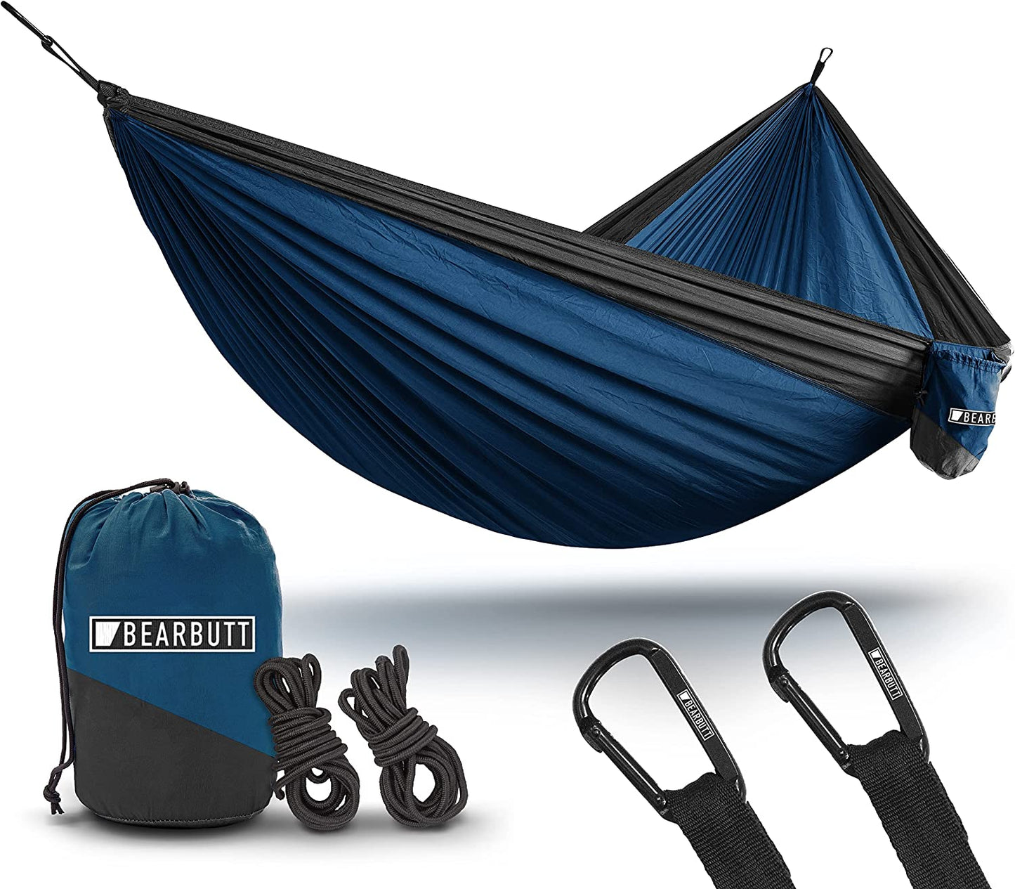 Camping Hammock - Hammock - Camping Gear - 2 Person Hammock - Backpacking Tree Hammock - Double Hammock Camping - Hiking Gear - Portable Hammock for Camping - Travel Hammock - Outdoor