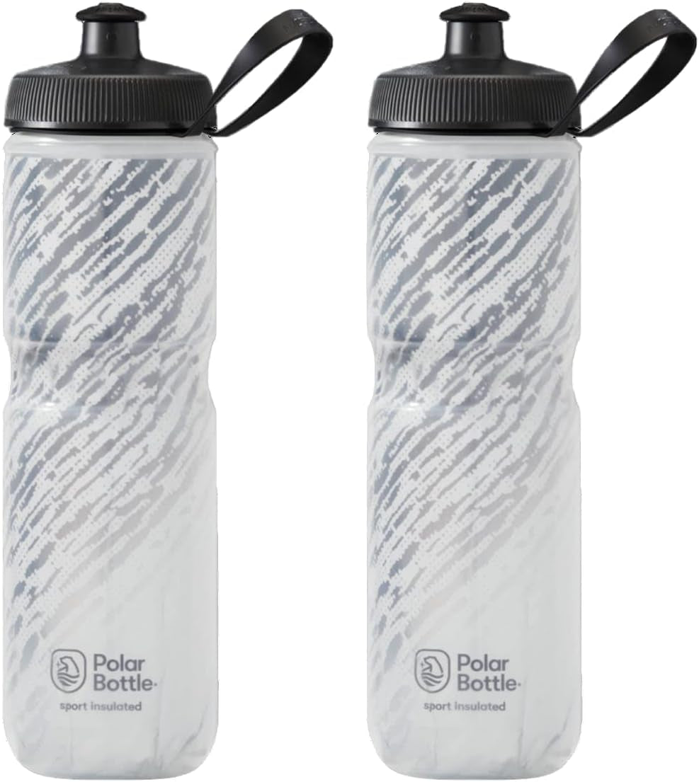 Sport Insulated by Hydrapak (20Oz & 24Oz) – Leak Proof Water Bottles Keep Water Cooler 2X Longer than a Regular Reusable Water Bottle