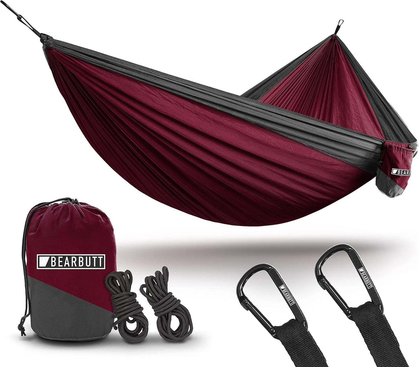 Camping Hammock - Hammock - Camping Gear - 2 Person Hammock - Backpacking Tree Hammock - Double Hammock Camping - Hiking Gear - Portable Hammock for Camping - Travel Hammock - Outdoor