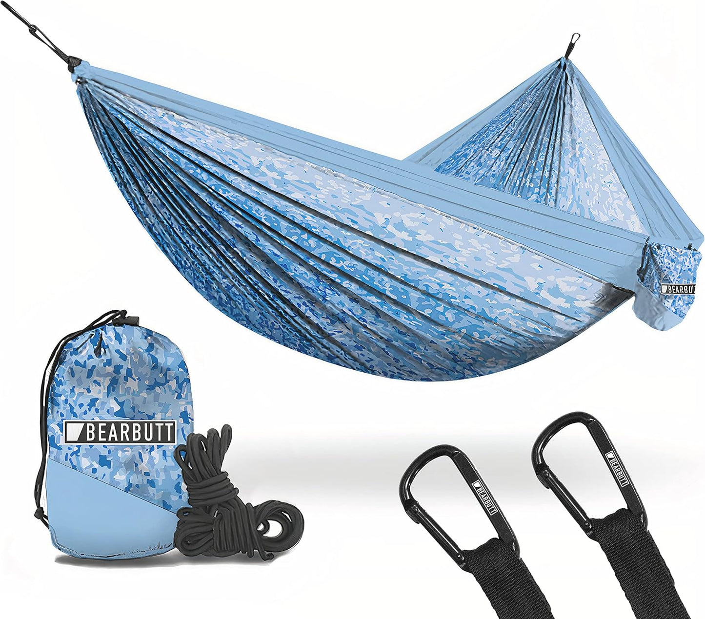 Camping Hammock - Hammock - Camping Gear - 2 Person Hammock - Backpacking Tree Hammock - Double Hammock Camping - Hiking Gear - Portable Hammock for Camping - Travel Hammock - Outdoor