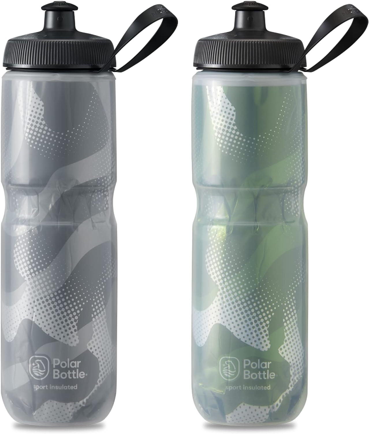 Sport Insulated by Hydrapak (20Oz & 24Oz) – Leak Proof Water Bottles Keep Water Cooler 2X Longer than a Regular Reusable Water Bottle